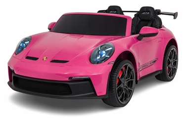 Дитячий двомісний електромобіль Porsche 911 GT3 з блискітками, 4x20