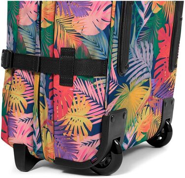 Валіза Eastpak Tranverz M 78L (67x35.5x30 см) на колесах, легка дорожня валіза з 2 відділеннями, телескопічною ручкою та TSA-замком, Brize Retro Navy