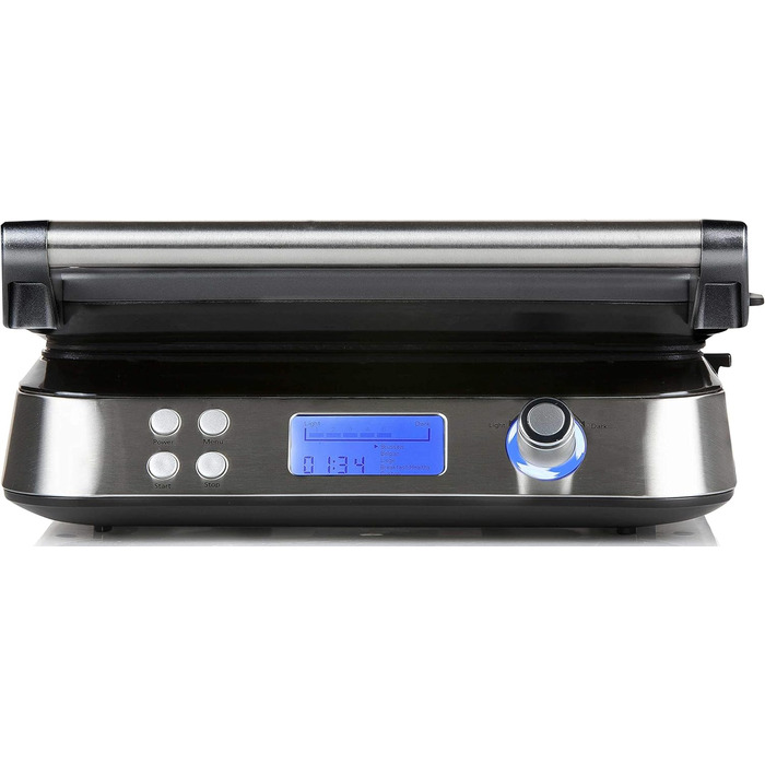Вафельниця Domo Waffel Genius DO9219W, розумна, 2 вафлі, нержавіюча сталь