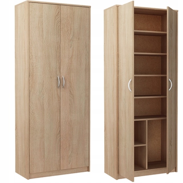 Стелаж Matkam 74 x 180 x 35 см, дуб сонома
