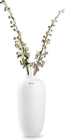 Ваза для квітів Bloomique Magret Rauchschwarz H40xØ9 см - Скляна ваза для квітів та сухоцвітів (чорний)