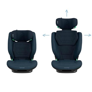 Дитяче автокрісло Maxi-Cosi RodiFix Pro² i-Size (100–150 см, 3.5–12 років), ISOFIX, ClimaFlow, G-CELL, Authentic Blue
