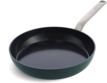 GreenPan Evolution сковорода (28 см), керамічне антипригарне покриття, індукційна, для посудомийної машини, жаростійка, колір: Tannengrün