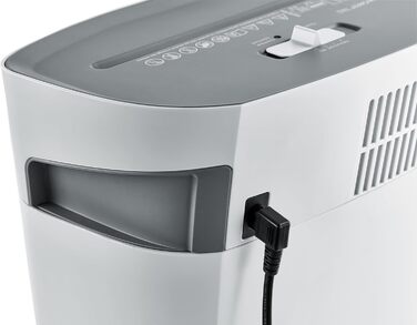 Шредер Dahle PaperSAFE PS 140: безпечне знищення документів, рівень P4, 10 аркушів, сірий