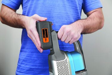 Акумуляторний пилосос 4-в-1 BLACK+DECKER 36В, безмішковий, з електрощіткою, для підлоги та ручний, комплект аксесуарів, модель 2020