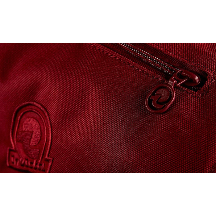 Рюкзак Invicta JOLLY SOLID S, універсальний міський, червоний, для офісу, навчання, спорту, італійський дизайн