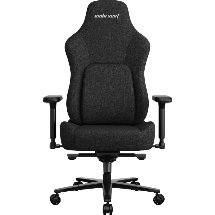 Крісло геймерське ігрове Anda Seat Phantom 4 Pro L до 100 кг Black Fabric  (AD18YSDC-72-B-F-B02)
