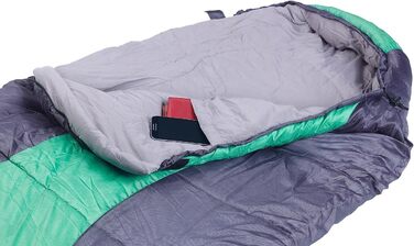 Спальний мішок Semptec Urban Survival Technology мумія для кемпінгу, 3-сезонний, 400 г/м², 230x85x70 см, компактний, для намету і туристичних походів