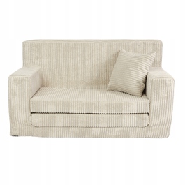 Диван Fortisline Rosalia 83 x 112 см, вельвет, бежевий