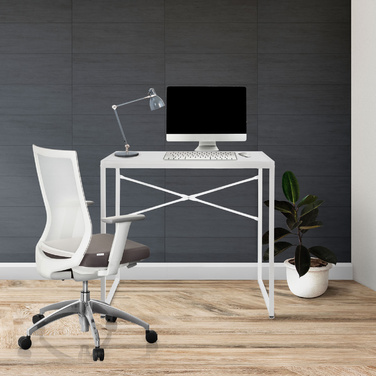Комп'ютерний стіл EASY UP H I, 78 x 46 см, білий, hjh OFFICE