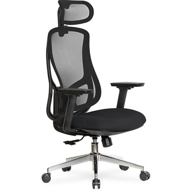 Крісло Mealux Flow Fabric Black (арт. HF-B30 F/B)