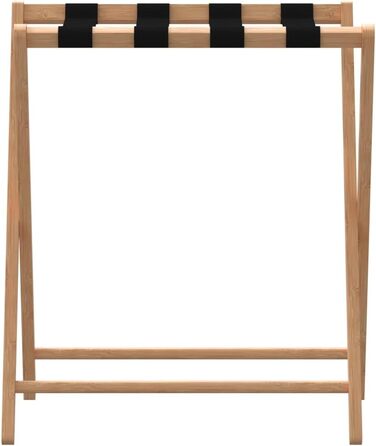 Багажниця для валіз vidaXL з бамбука, 68,5x38x58 см