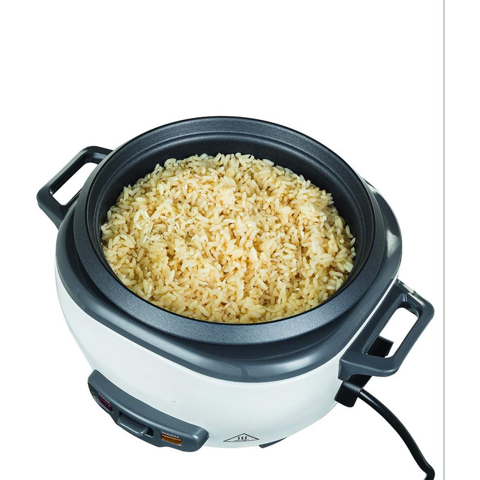 Рисварка електрична Russell Hobbs Mini 0.8л біла: для рису, кіноа, кускусу