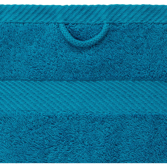 Набір рушників Luckytowel 50x100 см, 100% бавовна, 8 шт, бірюзові, 600 г/м², Oeko-Tex