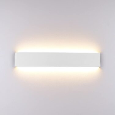Світильник настінний Klighten LED 20W, 60 см, сучасний, тепле біле світло 3000K, для ванної, вітальні, спальні, сходів, білий