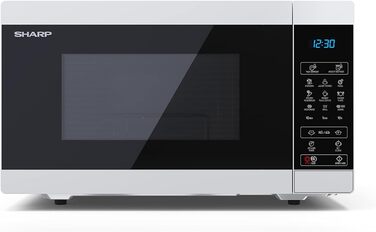 Мікрохвильова піч з грилем SHARP MG51EW, 900Вт, 11 режимів, розморожування, 513x306x394 мм, біла