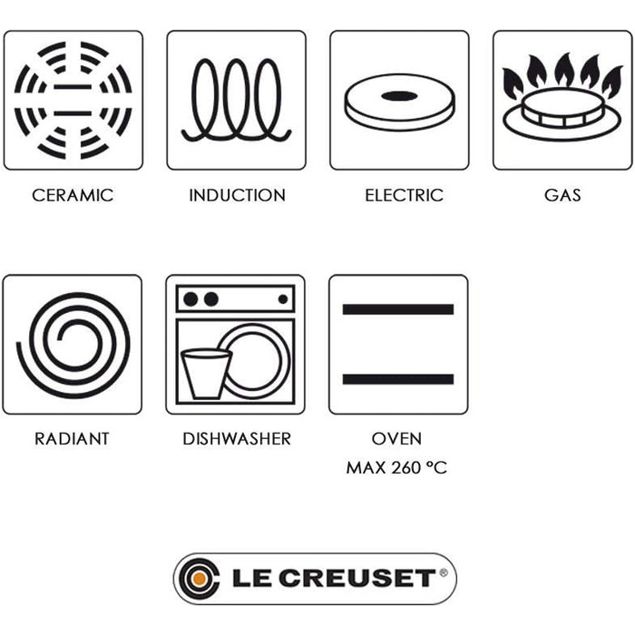 Каструля Le Creuset Signature з кришкою та ручкою, нержавіюча сталь, 1.9 л (3.8 л)