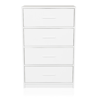 Комод ESTORIA 58x30x91см 4 відділення білий hjh LIVING