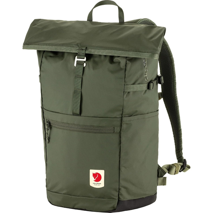 Складаний рюкзак Fjällräven High Coast Foldsack 24 л, колір taupe/mountain green