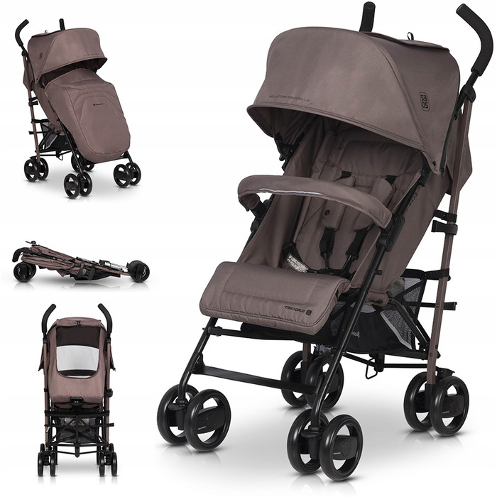 Прогулянковий візок Euro-Cart Ezzo, колір Taupe (сіро-бежевий)