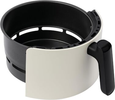 Аерофритюрниця Russell Hobbs SatisFry Panoramic 5 л, 10 програм, з оглядовим вікном, без олії, для фритюру, грилю, запікання та випікання, до 200°C, підходить для посудомийної машини, кремова, модель 27421-56