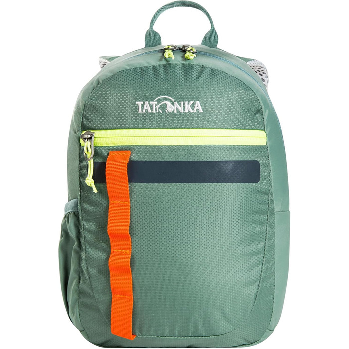 Дитячий рюкзак Tatonka Husky JR 10 л Sage Green з світловідбивачами та сидінням, для хлопчиків і дівчаток від 4 років