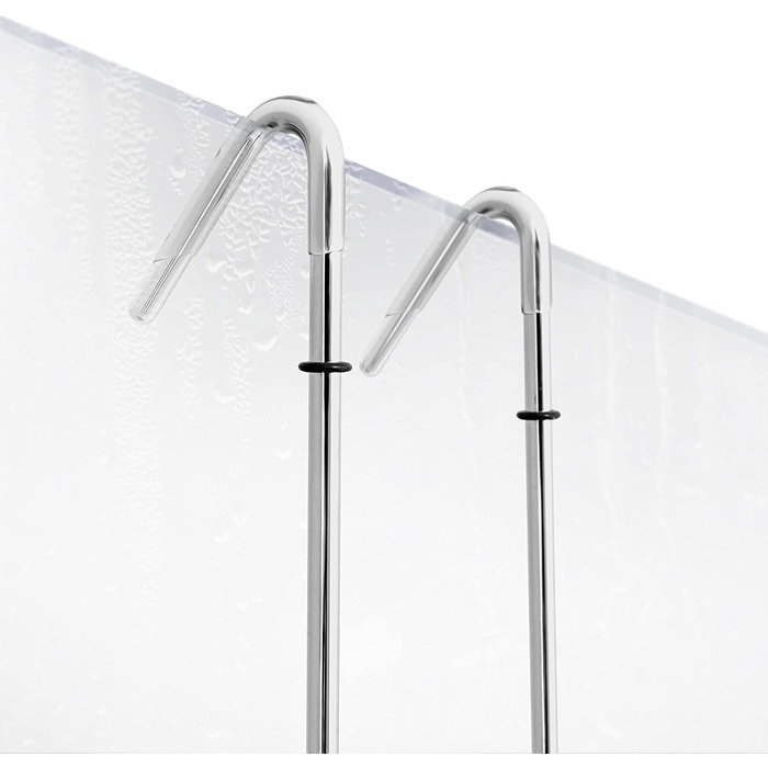 Підвісна полиця для душу Kowald Design, хром, вузька, 68x15x12 см