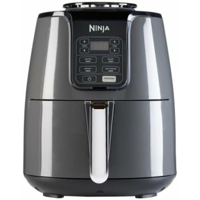 Аерофритюрниця Ninja AF100EU, 1500 Вт, чорна, гаряче повітря
