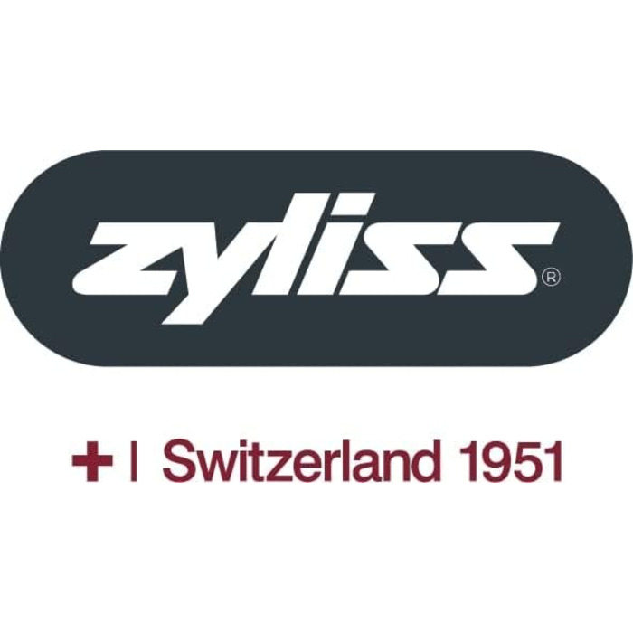 Форма для випічки Zyliss E980194 Springform, з антипригарним покриттям, з вуглецевої сталі, темно-синього кольору, з плоскою основою, 25 см