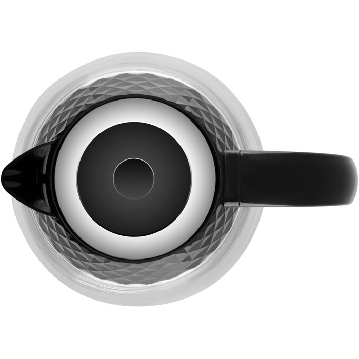 Електрочайник ETA Design Crystal 2200 Вт, 1,7 л, з фільтром від накипу, індикатором рівня води та LED-підсвіткою, знімна кришка