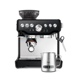 Кавомашина Sage The Barista Express з вбудованим млином та капучинатором – чорний трюфель