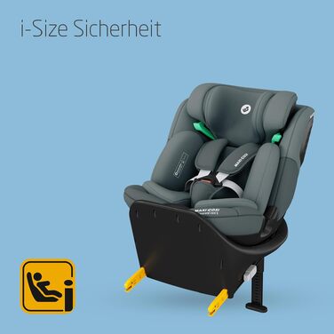 Дитяче автокрісло Maxi-Cosi Emerald 360 S i-Size з ISOFIX, для дітей від 40 до 150 см (Tonal Graphite)