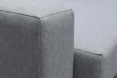 Диван Vigo від Bird Meble, 230 x 88 см, сіра тканина