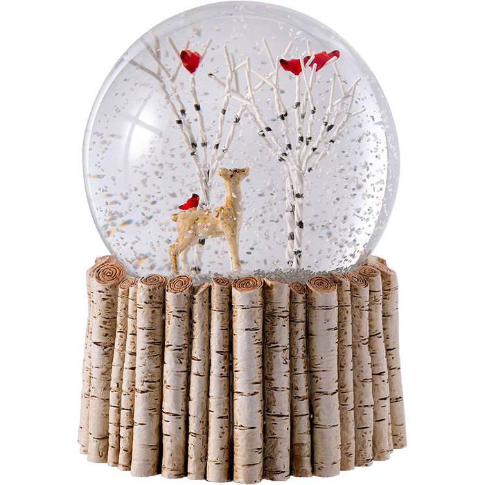 Снігова куля WeRChristmas, багатобарвна, 13 см, новорічний декор