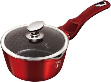 Каструля Berlinger Haus Metallic Line BH-1525N, 16 см, бордова