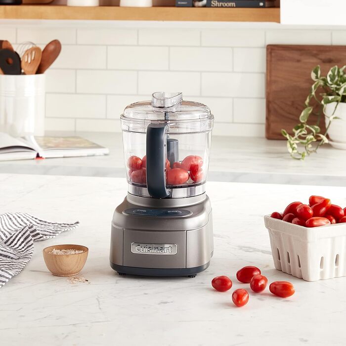 Подрібнювач Cuisinart Elemental ECH-4SV, 4 чашки, колір gunmetal