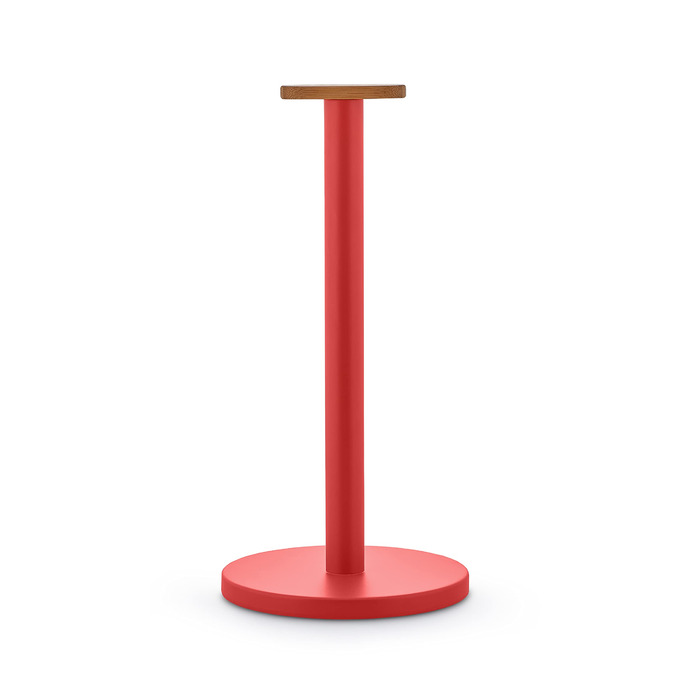 Тримач для паперових рушників Alessi Mattina BG05 R, сталь з епоксидним покриттям та бамбуком, червоний