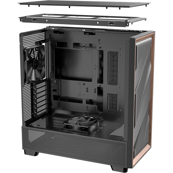 Корпус для ПК Antec Flux Midi Tower чорний, роздрібна версія