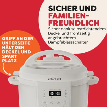 Мультиварка Instant Pot 5.7L 7-в-1 - мультикухня, сковорода, рисоварка, йогуртниця, пароварка, підігрівач