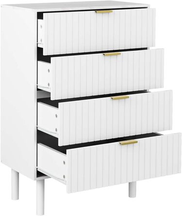 Комод UEV з 8 шухлядами, набір 2 шт, білий, 120x34x94 см, шафа для вітальні, спальні, коридору, мармурове покриття, тумба під ТВ, сайдборд