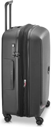 Валіза DELSEY PARIS Belmont Plus XL, розширювана, чорна