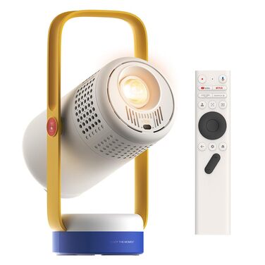XGIMI Vibe One: Портативний міні-проектор 1080p з Google TV, JBL, автофокусом та автокорекцією трапеції (Blue Spark)