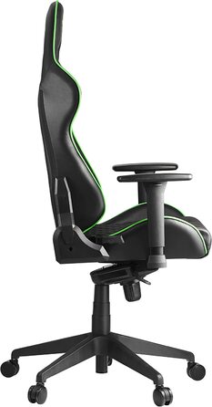 Ігрове крісло Razer TAROK PRO від Zen Gaming, чорне/зелене, з меморі-піною для попереку, подушкою для шиї, 3D-підлокітниками