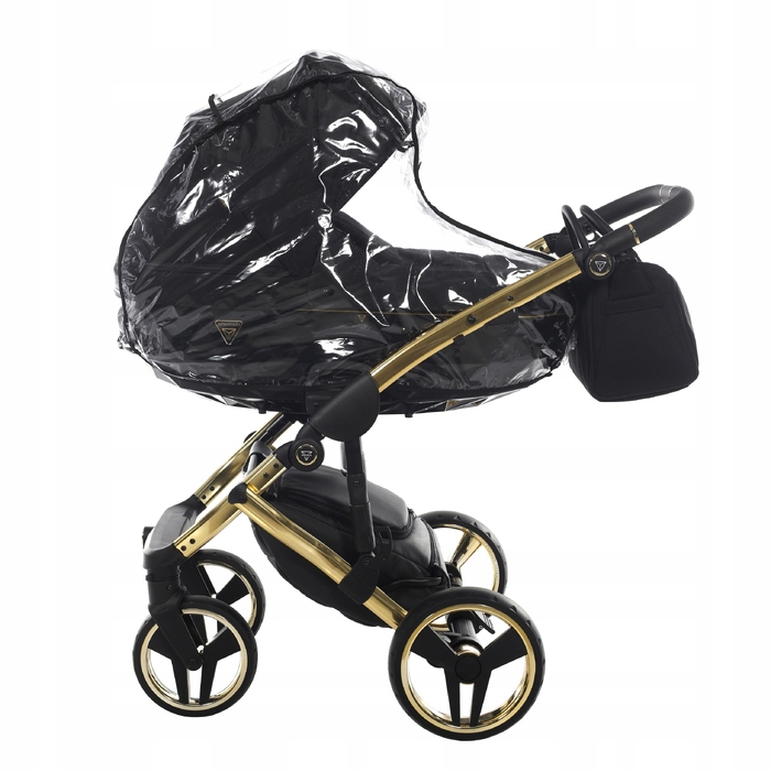 Дитячий візок 2в1 Junama Diamond S Line V2 Black/gold