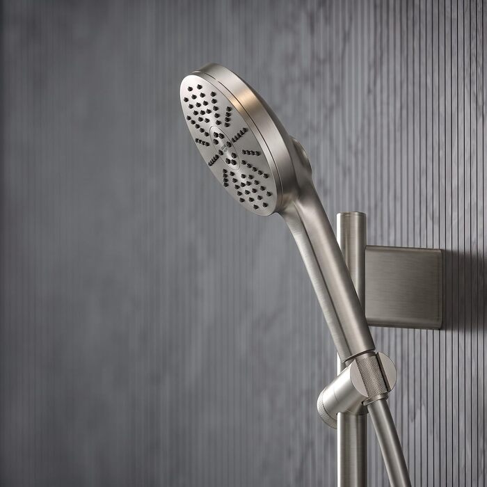 Душова лійка GROHE Vitalio Joy+ 120 з функцією Boost та AquaBooster, 3 режими струменя, економна (8 л/хв), універсальне підключення, нержавіюча сталь, 1348640000