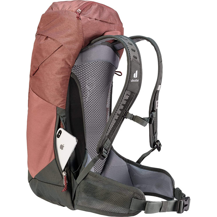 Рюкзак для туризму Deuter AC Lite 24, червоно-зелений, 24 л