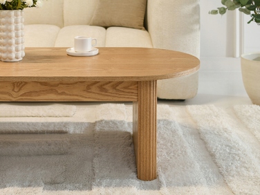 Журкавий стіл Mebel-Partner овальний, 120 x 60 x 42,5 см, колір дуб