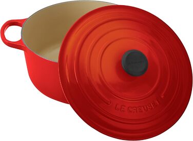 Каструля Le Creuset Signature, чавун, емальована, кругла, 2,8 л, помаранчева