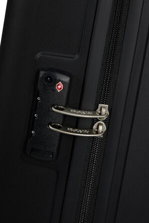 Валіза American Tourister Ellipso, спінер, 55 см, 32 л, чорна, ручна поклажа