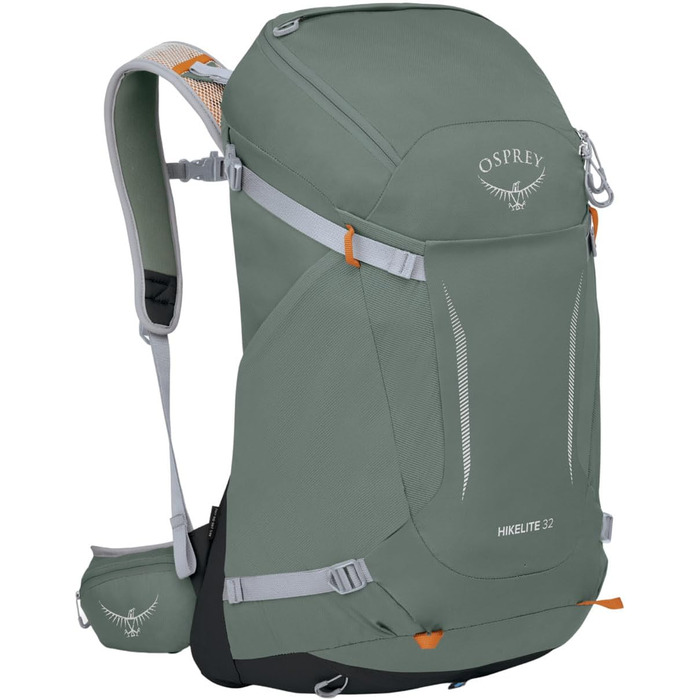 Універсальний туристичний рюкзак Osprey Hikelite 32 л, S-M, зелений Pine Leaf